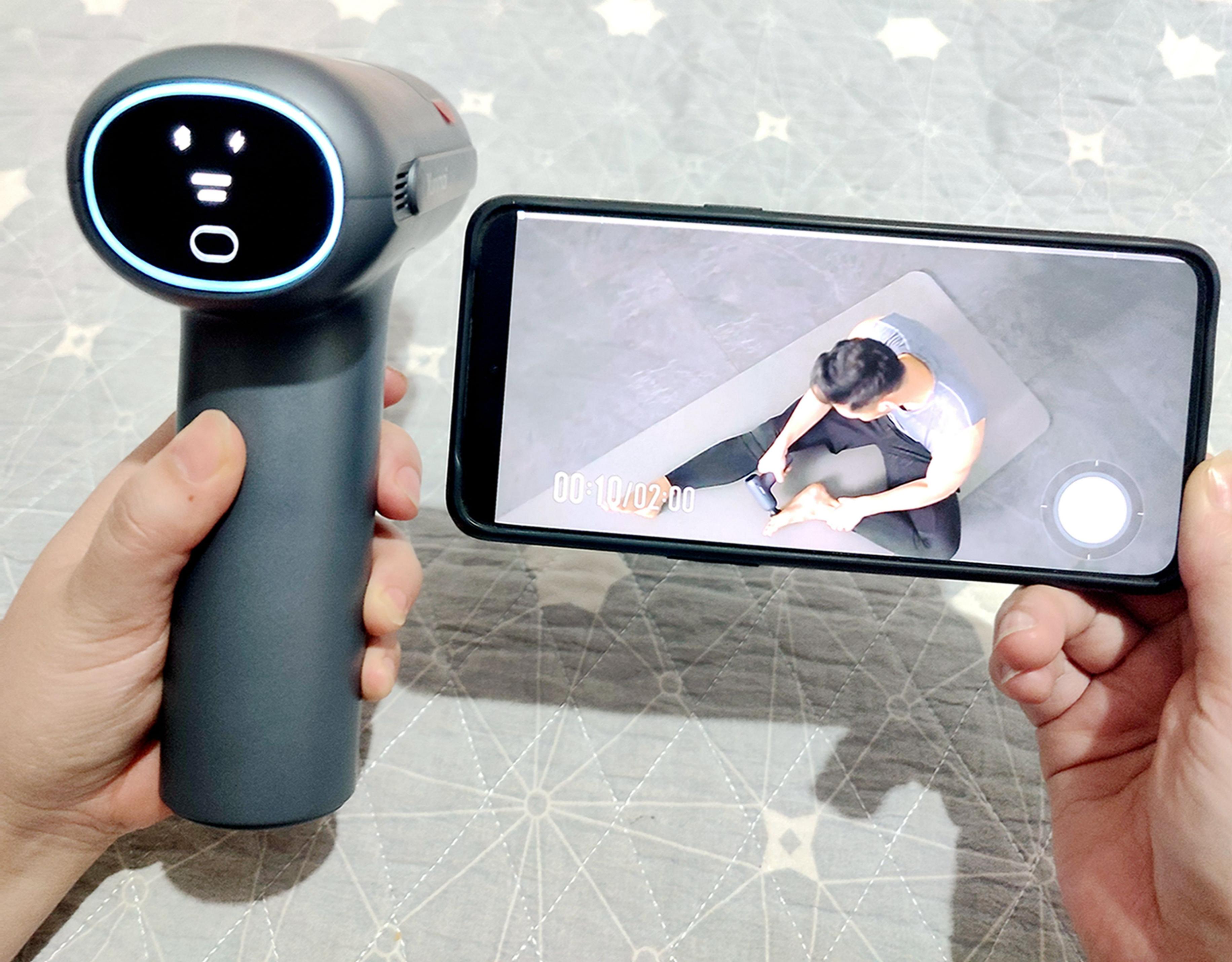 云麦科技筋膜枪使用说明,私教互动性核心训练动作大全