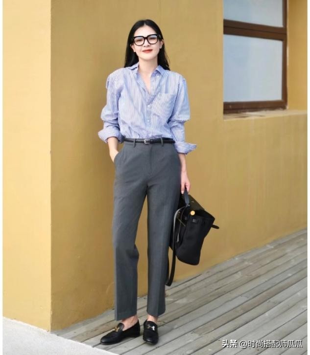 什么鞋子好看又百搭女款乐福鞋,显脚小的秋冬乐福鞋