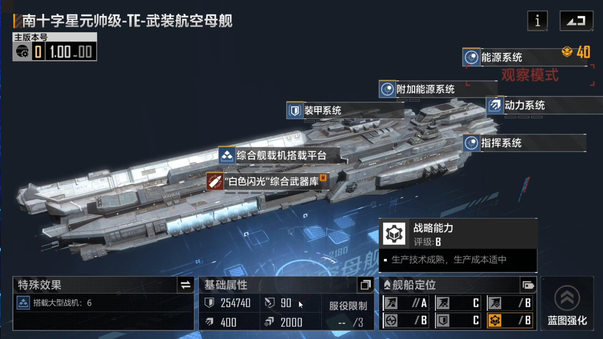 无尽的拉格朗日南十字星元帅模块,无尽的拉格朗日几级可以对接航母