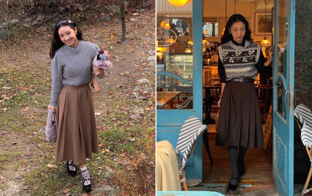 袜套堆堆袜穿法教程,袜套堆堆袜休闲怎么穿