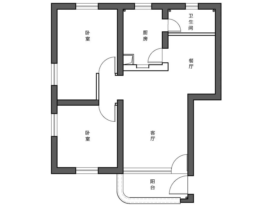 老破房翻新改造年轻人住的房子,老破小出租房简单改造