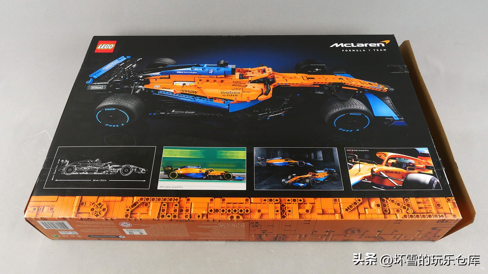 乐高42123迈凯伦塞纳机械组开箱,乐高42141迈凯伦f1赛车拼装过程