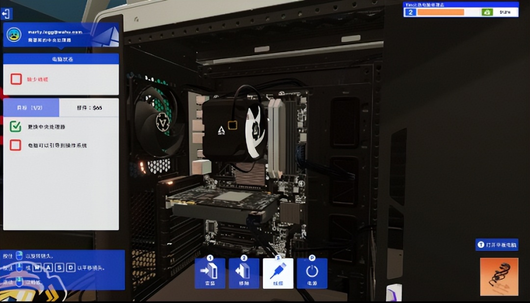 装机模拟器翻新电脑,装机模拟器怎么取下标签