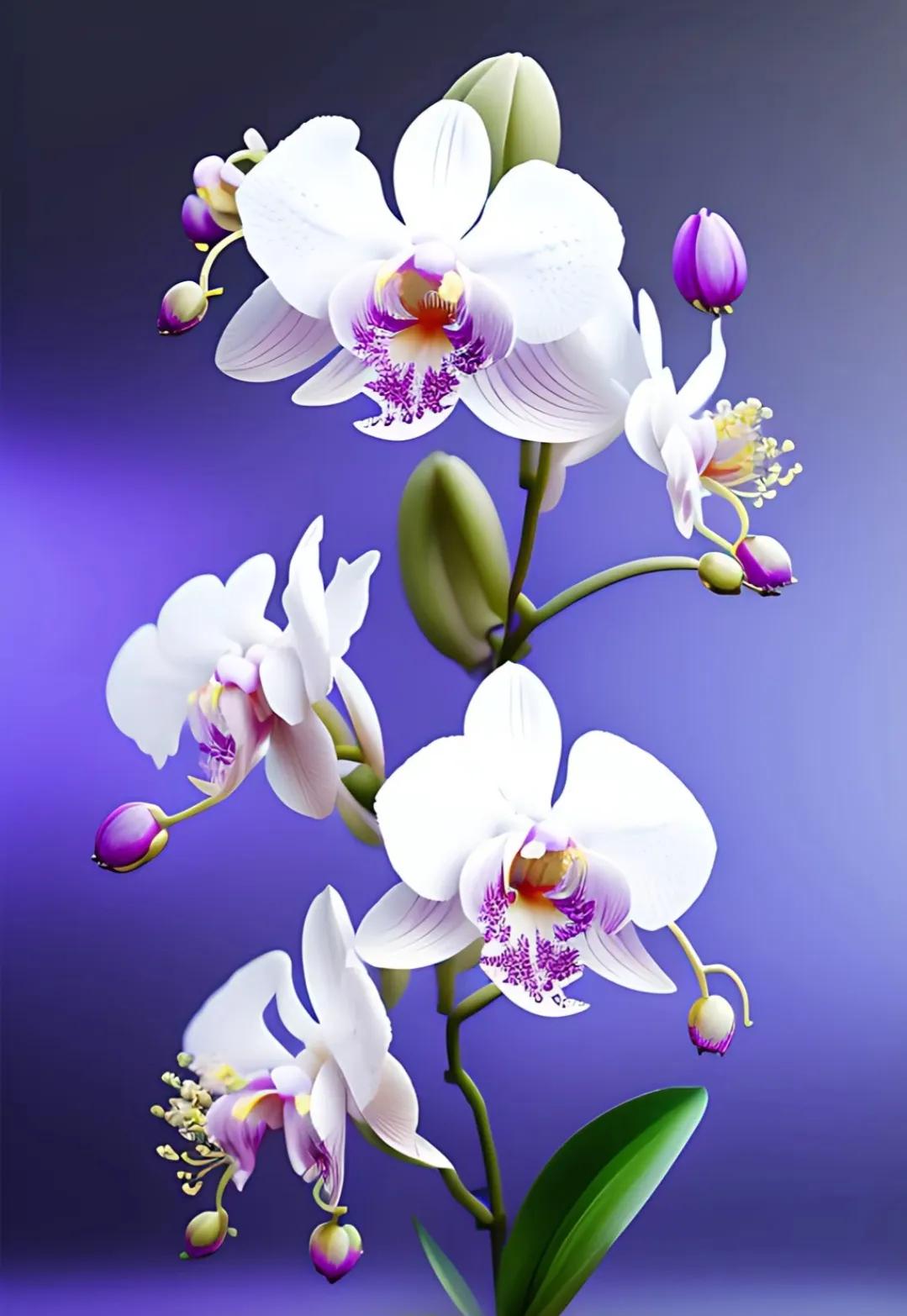 兰花图片壁纸高清大图,兰花墨兰壁纸