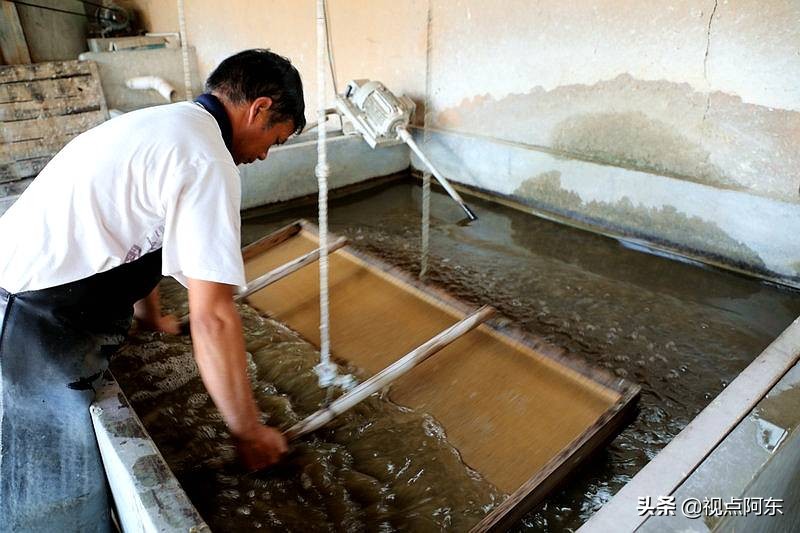 用蔡伦造纸术制作的纸不足的地方,蔡伦古法造纸技艺展示