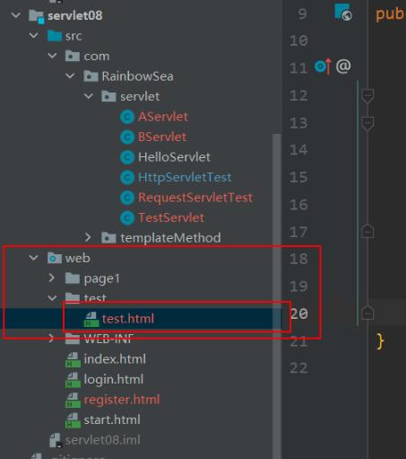 httpservlet处理请求的方法,httpservlet中处理get请求的方法