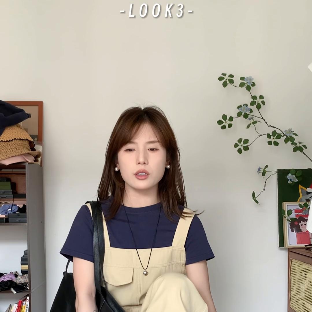 小个子穿搭150肩宽夏季短袖,小个子穿搭150显高短裤短袖