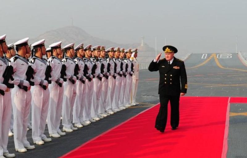俄海军总司令透露重要信息,俄罗斯海军总司令访问中国