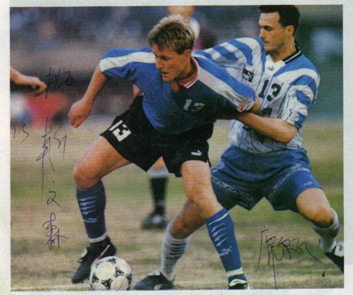 足球之夜甲a十年回顾,中国足球甲a联赛1997年射手榜