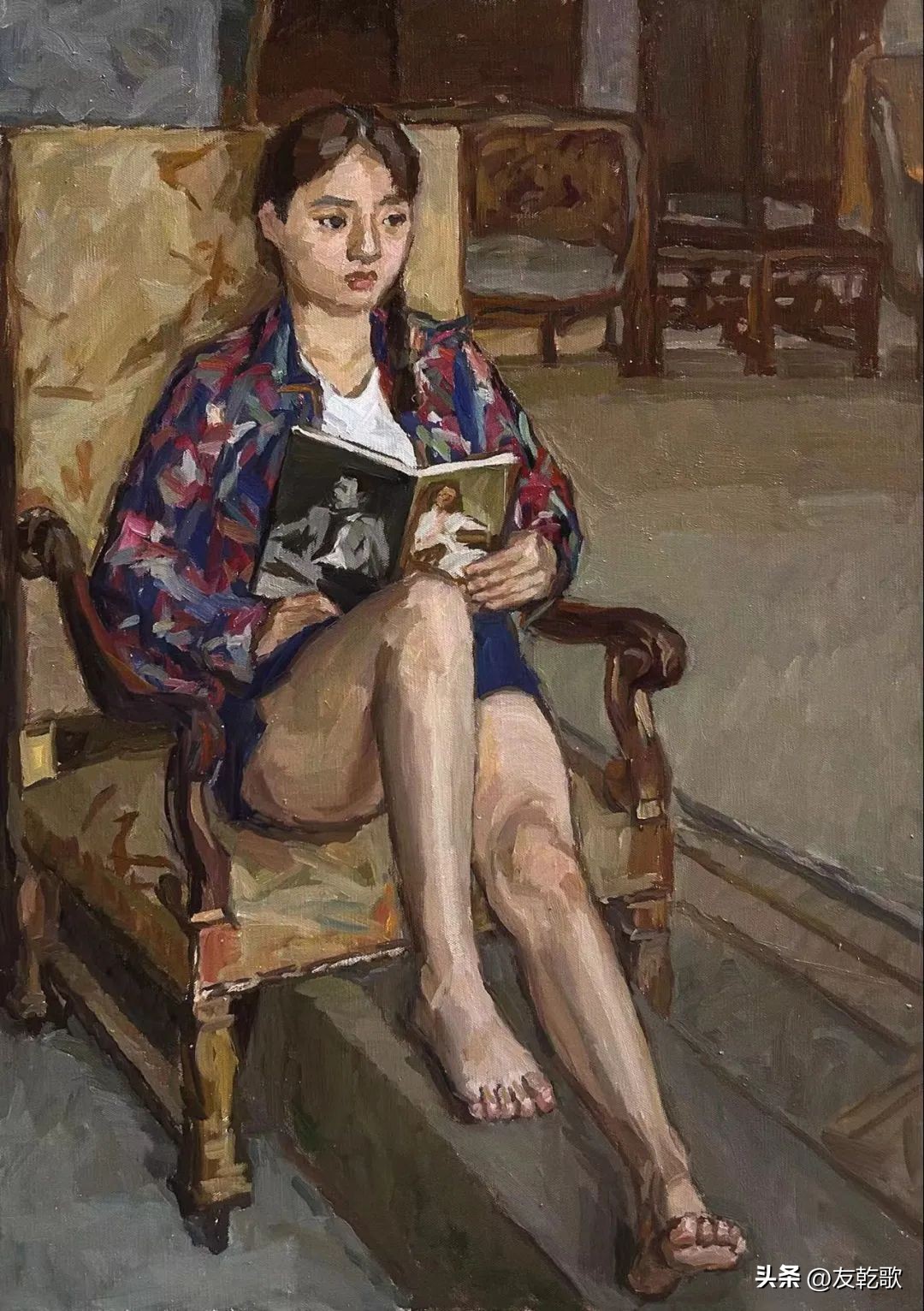 中国油画院写实油画,中国艺术研究院油画作品图片