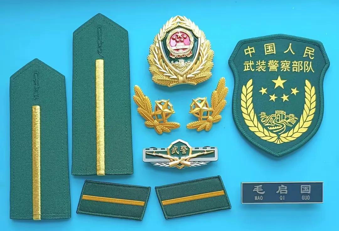 中国陆军狼牙特种部队肩章图片,07式常服肩章军衔饰品