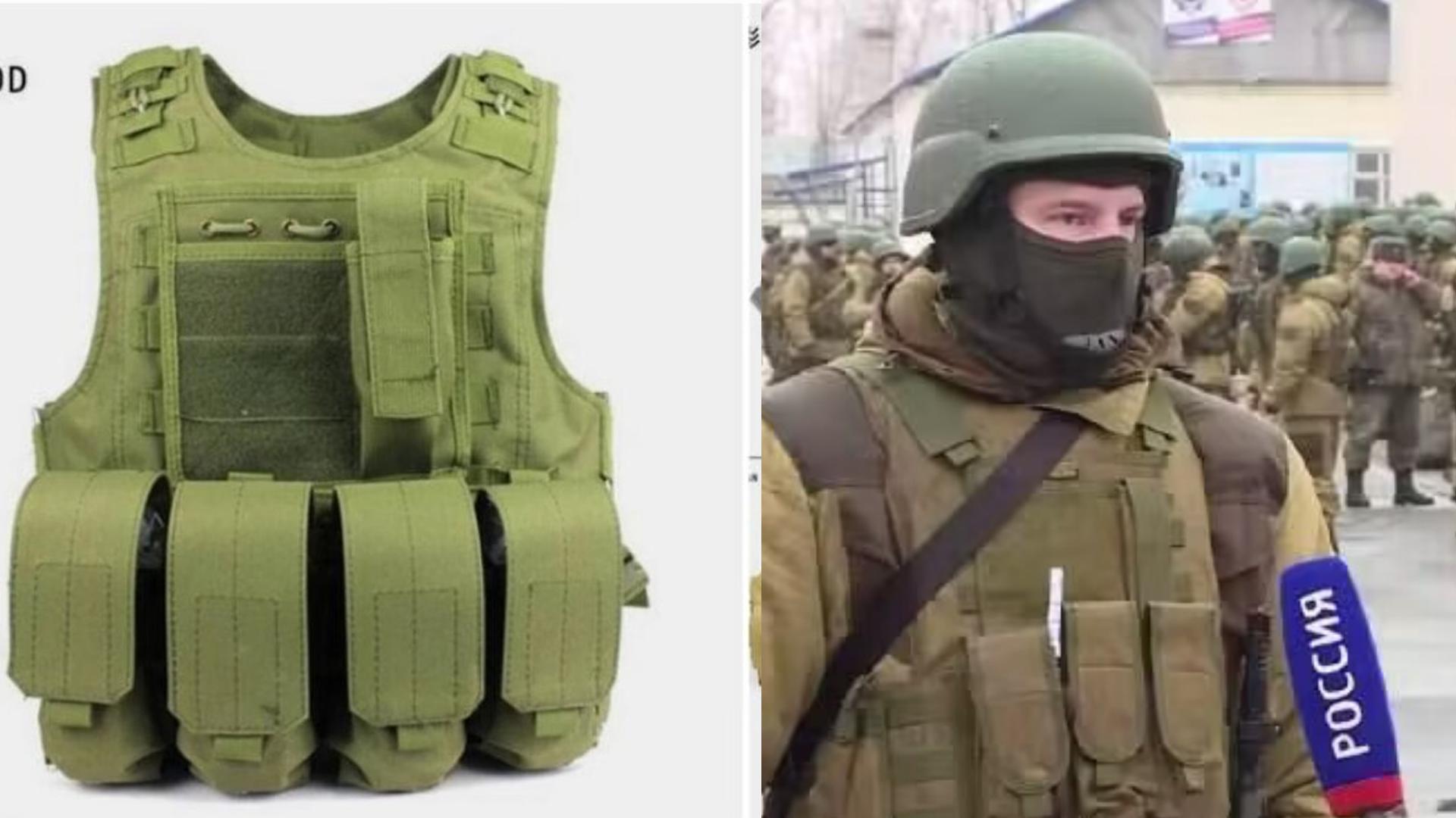 俄军士兵测试中国防弹衣,俄军特种部队新式防弹衣