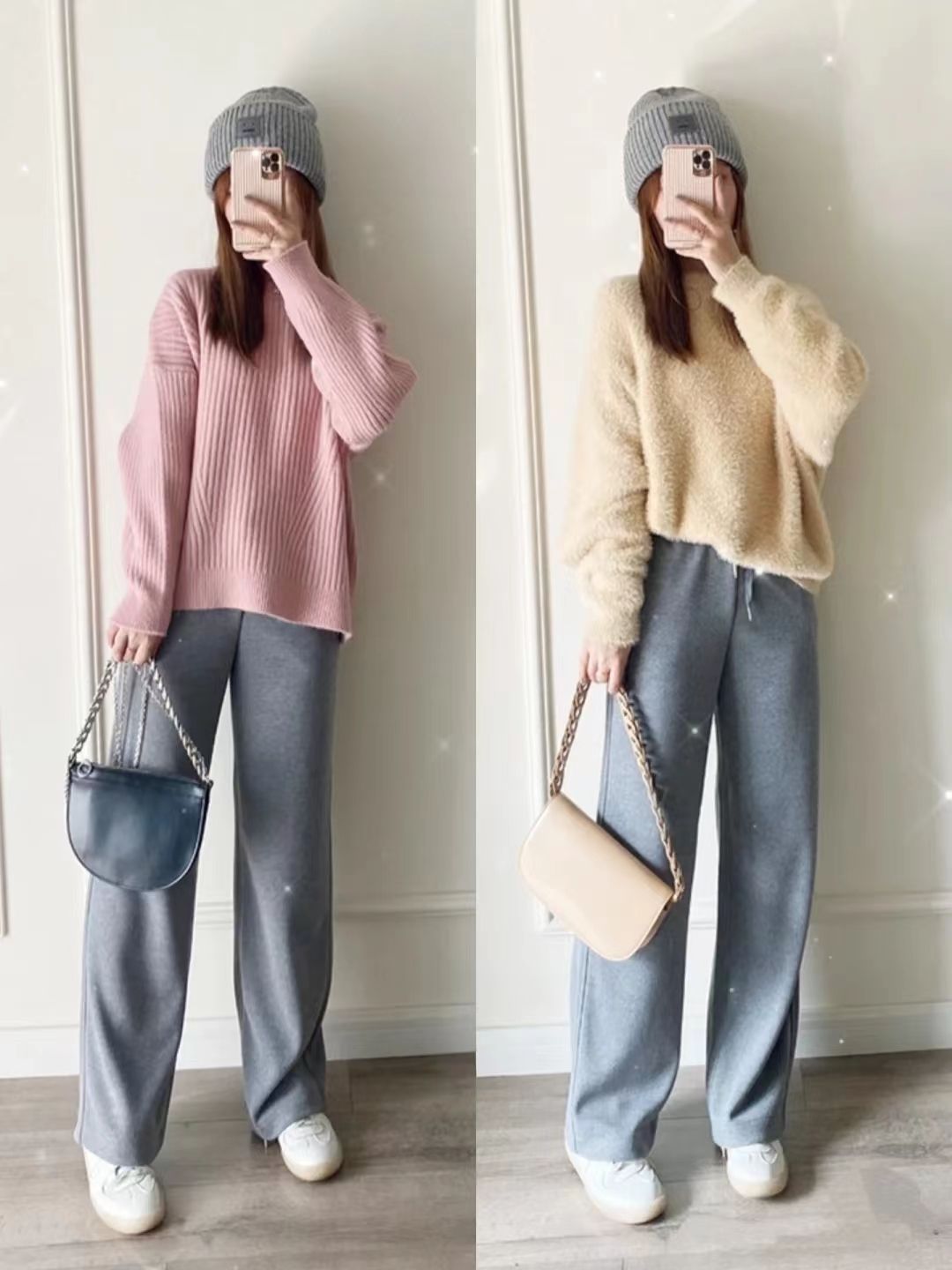 今年冬天什么裤型百搭又保暖,小白裤冬天