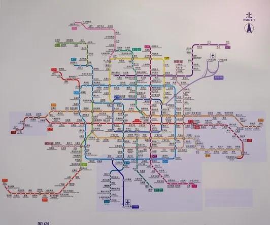 北京地铁现状分析,北京地铁13号线扩能工程布局