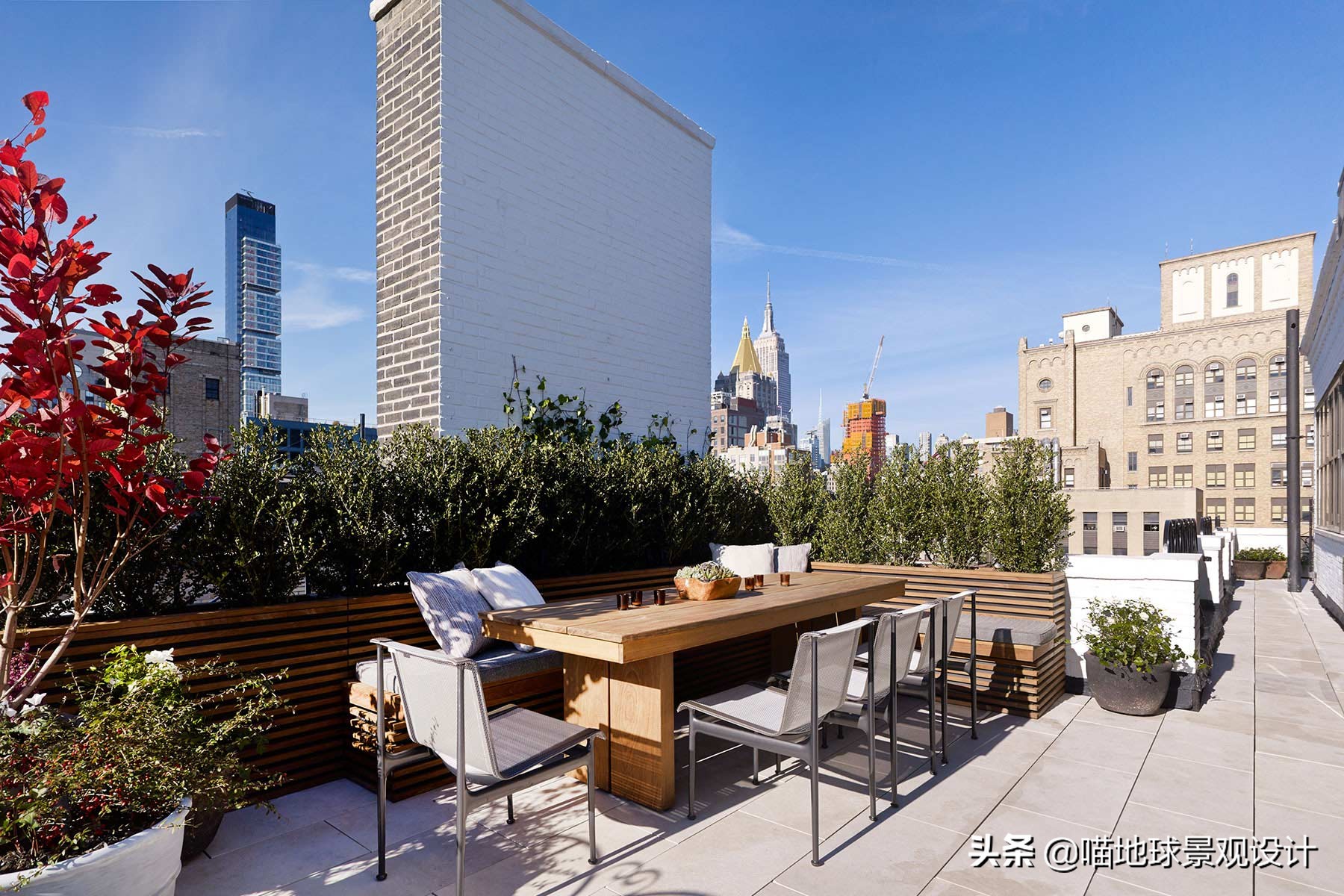 100款漂亮的露台院子,日式露台景观