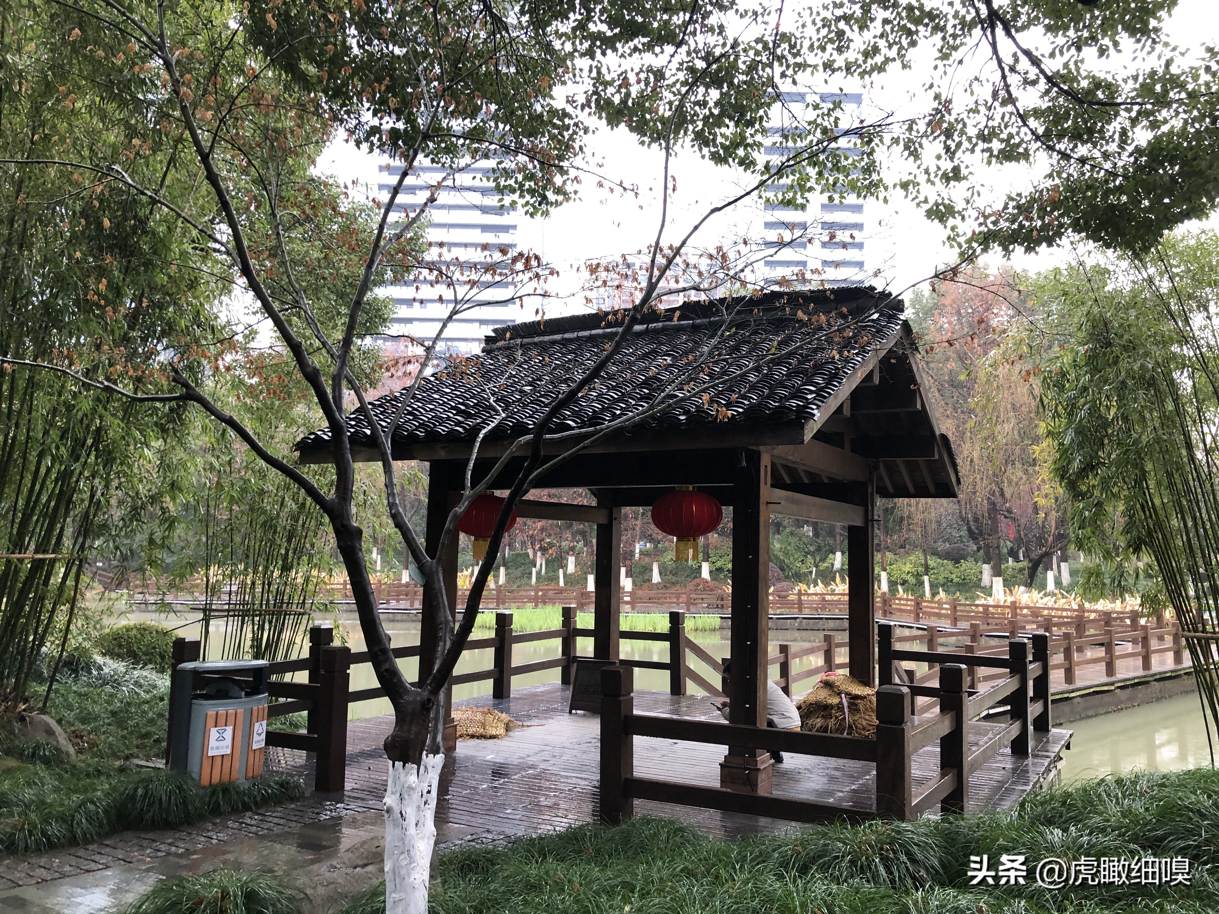 临平水景公园秋天,临平公园当地知名度最高的公园