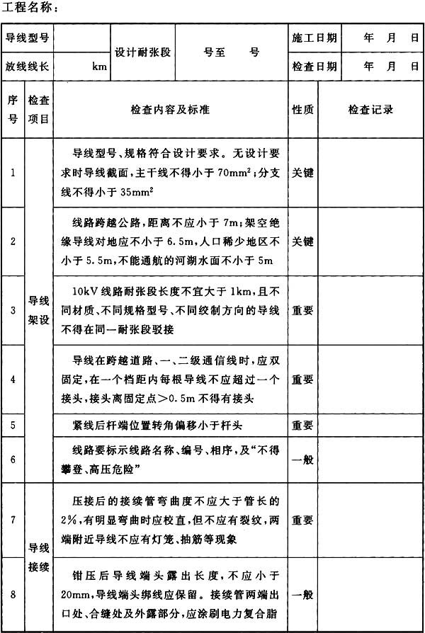66kv及以下架空电力线路设计规范,最新架空电力线路施工及验收规范