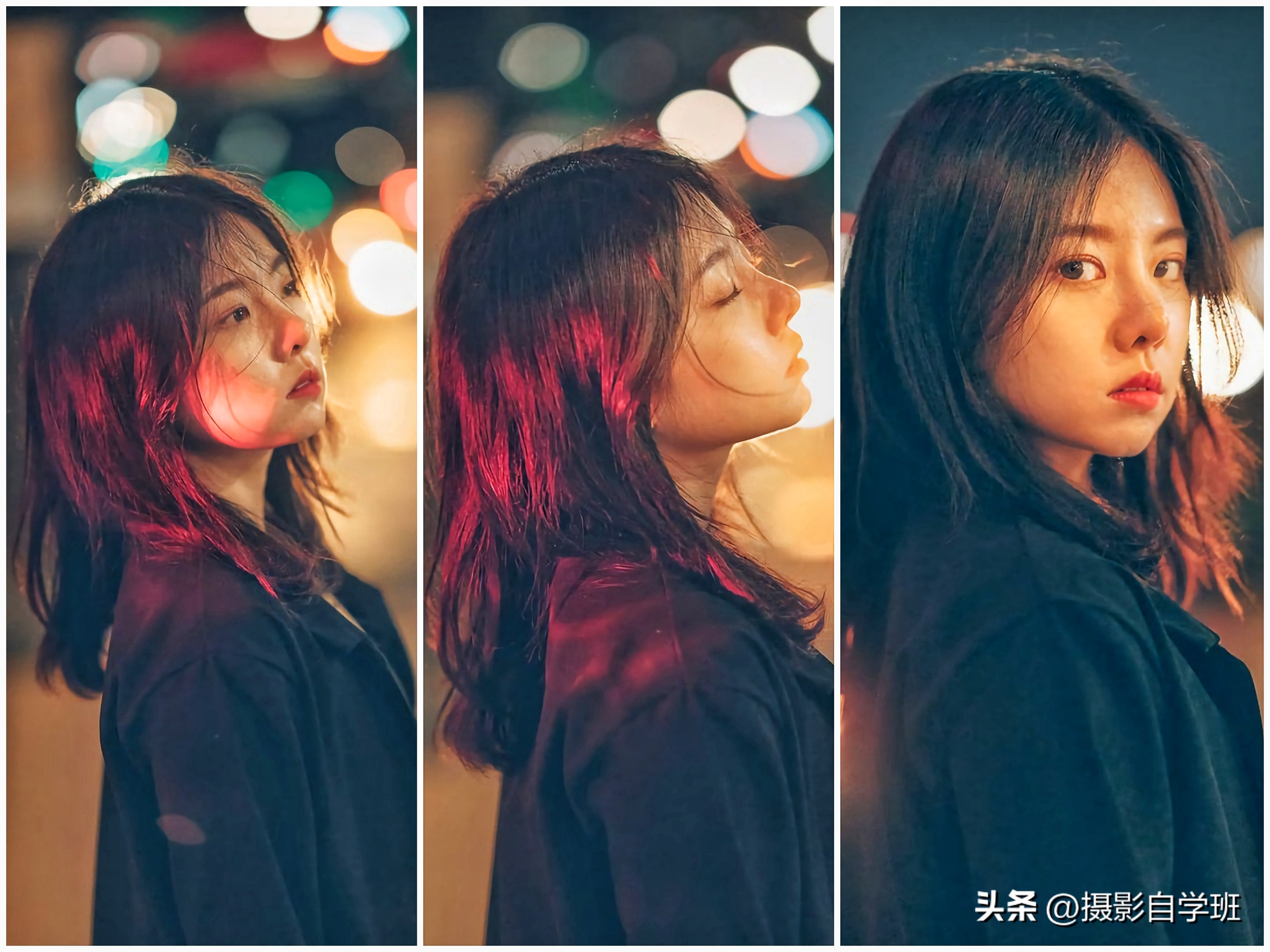 拍夜景照片这7个摄影技巧要记住,夜景人像如何用光