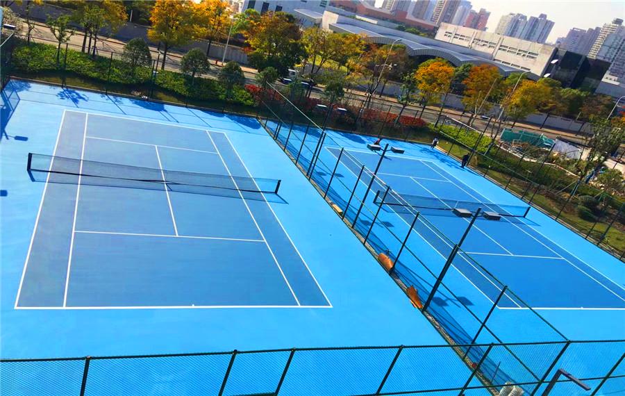 体育场塑胶网球场施工方案,网球场改造施工方案