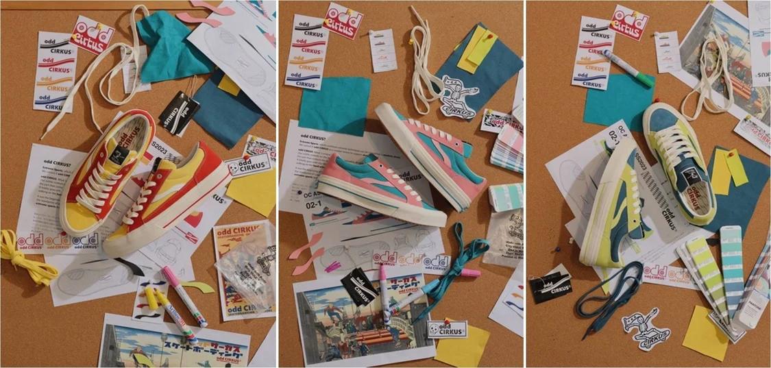 oddcircus滑板鞋红蓝,oddcirkus滑板鞋红色