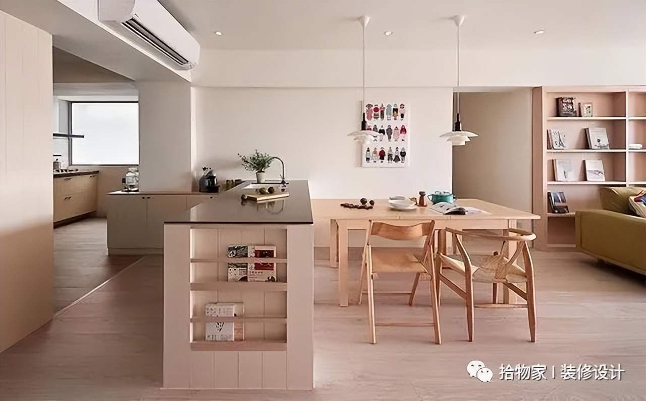 最好看的客厅设计,客厅与书房融为一体设计图