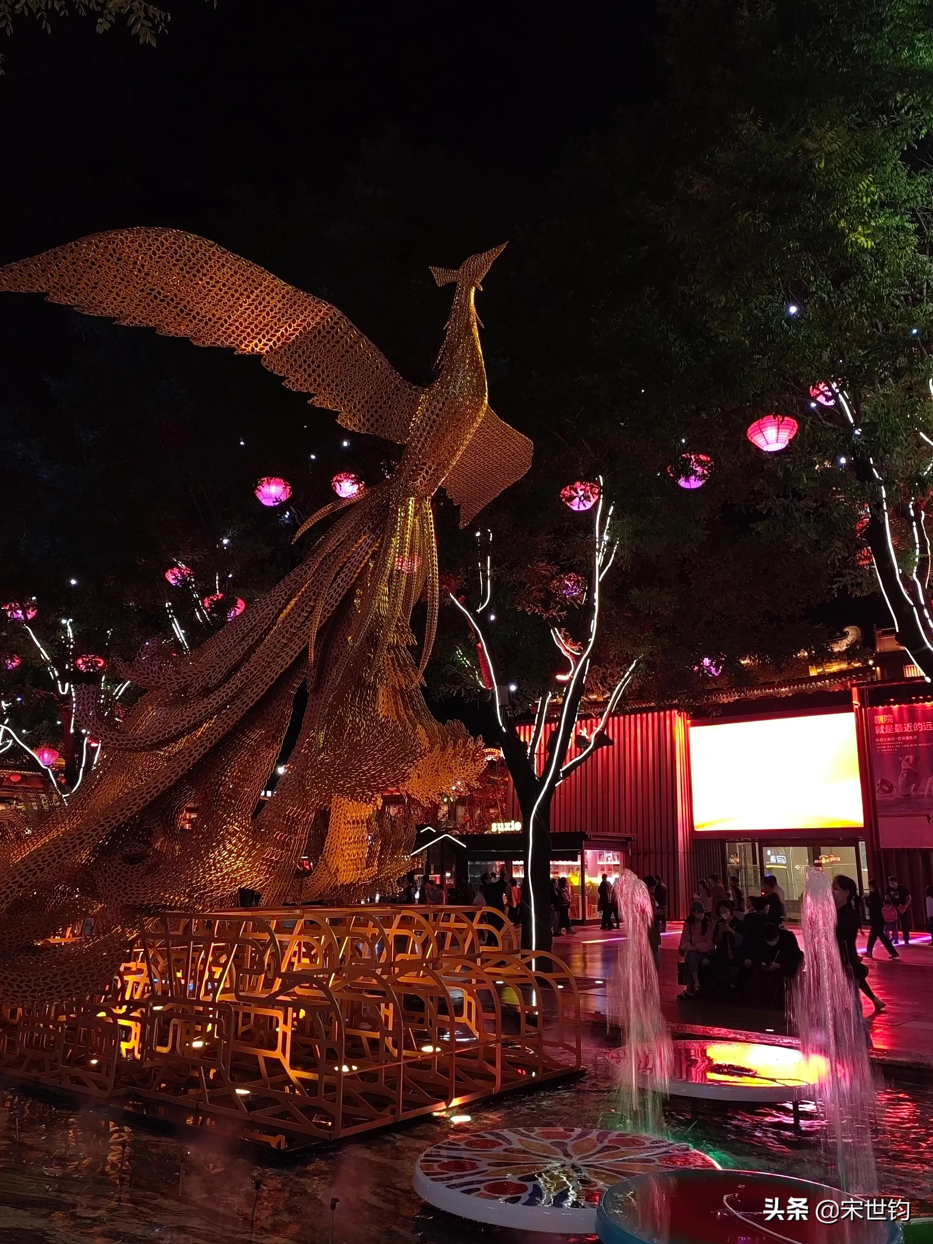 西安大唐不夜城拍照预约,西安大唐不夜城美景手机随拍