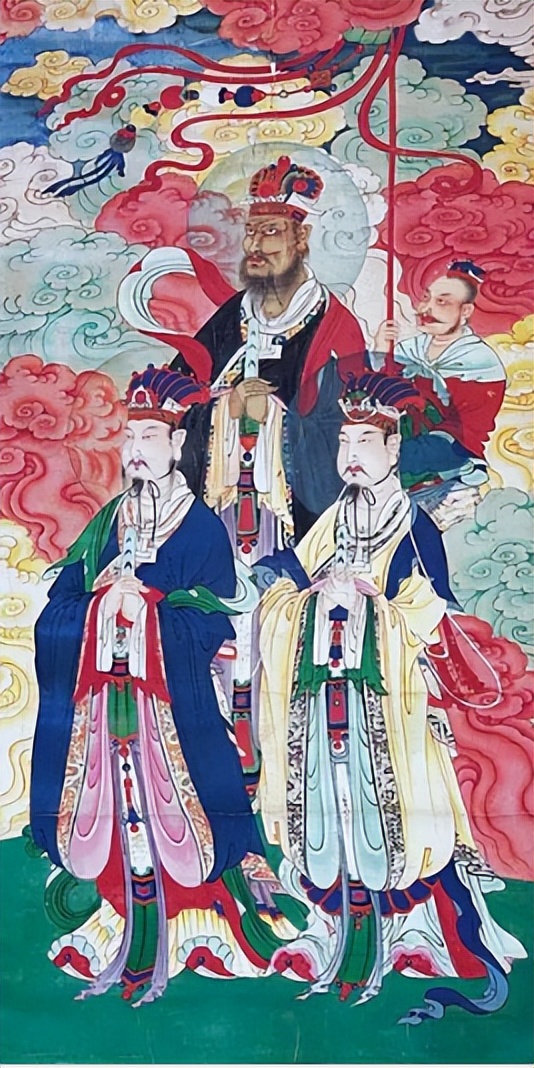 道教神谱天神篇,神谱中的三位天神分别是