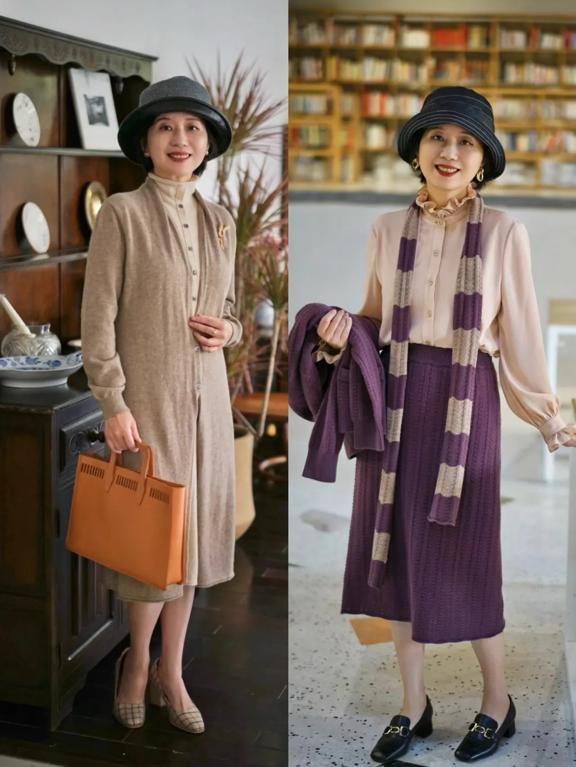 女人穿搭如何高级又减龄,基础款穿搭时尚保暖包揽整个冬天