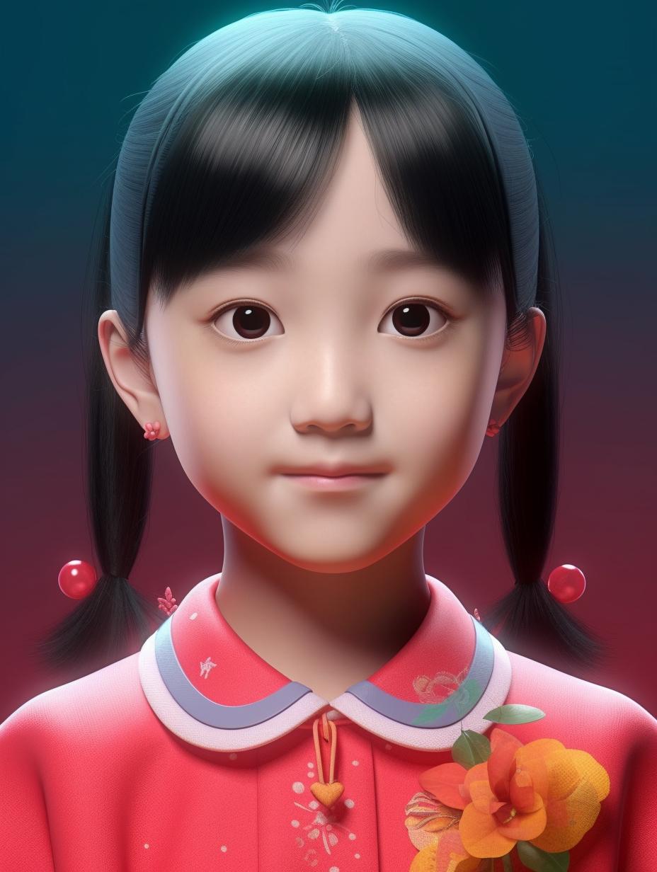 ai萌娃头像生成教程,ai用图片生成动漫