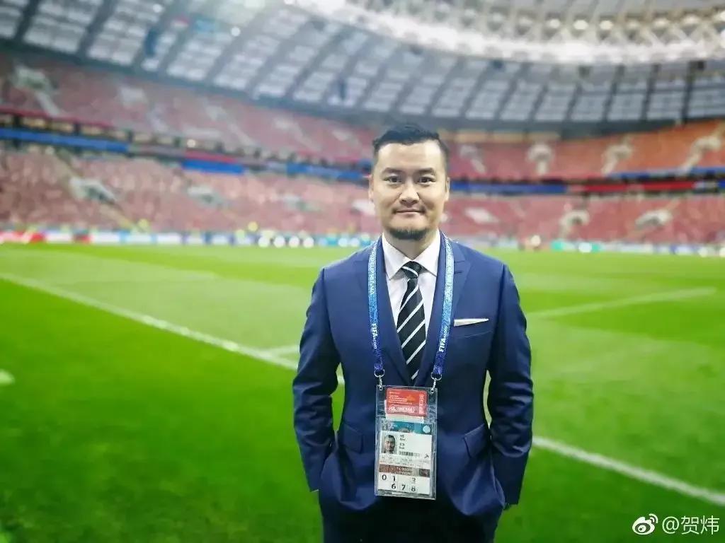 足球解说员排名贺炜,解说员天花板诗人贺炜