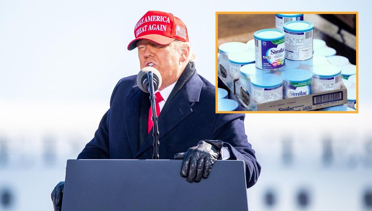 美国婴儿奶粉短缺央视报道,美国婴幼儿配方奶粉短缺