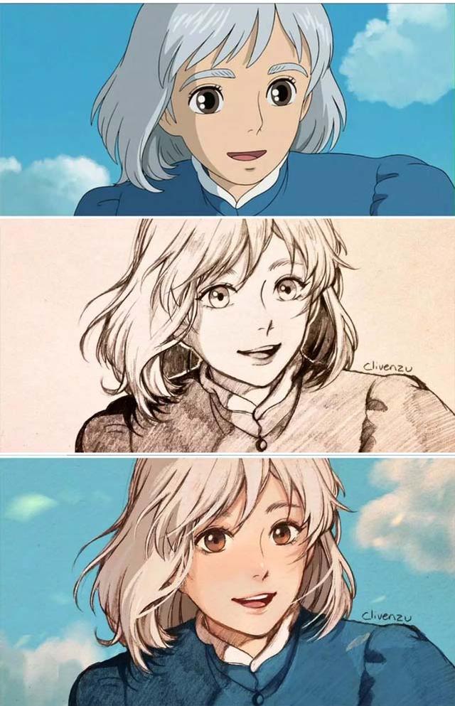 宫崎骏动画龙猫高清图片,宫崎骏动漫合集绘画