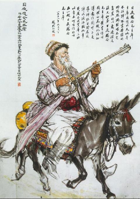 70岁高龄的库尔班：带百斤馕，骑毛驴从*疆新**去见毛主席，结局如何