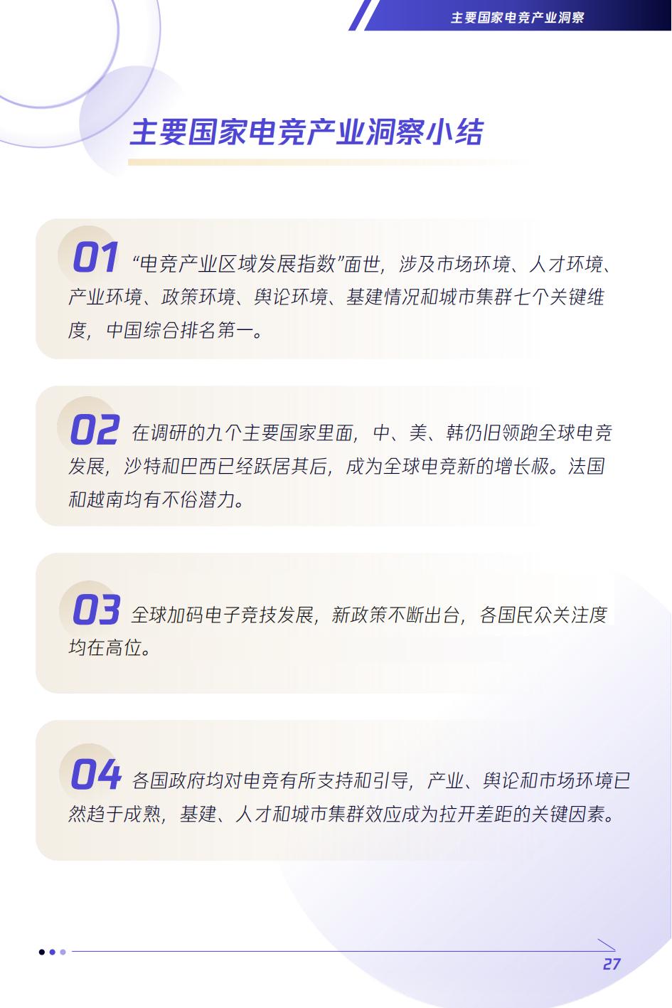 全球2023电竞赛事热度排名,电竞行业未来分析