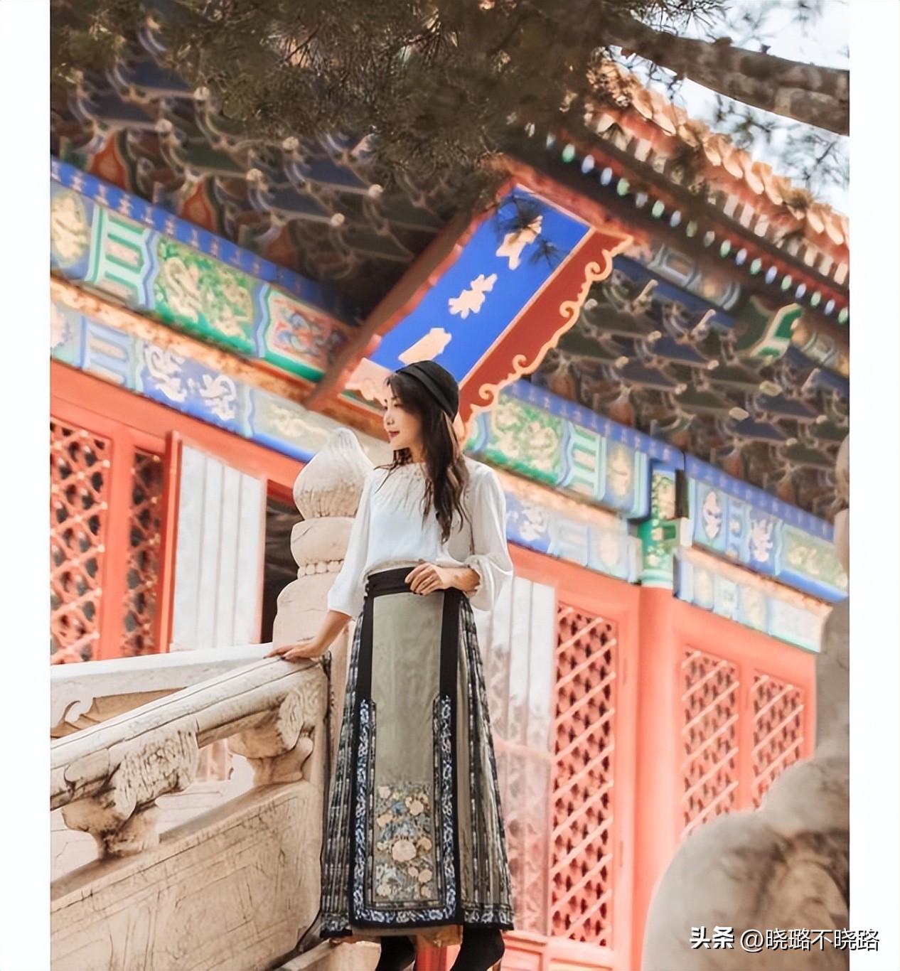 35-45岁女性随性穿搭长裙,中年女士过膝长裙穿搭