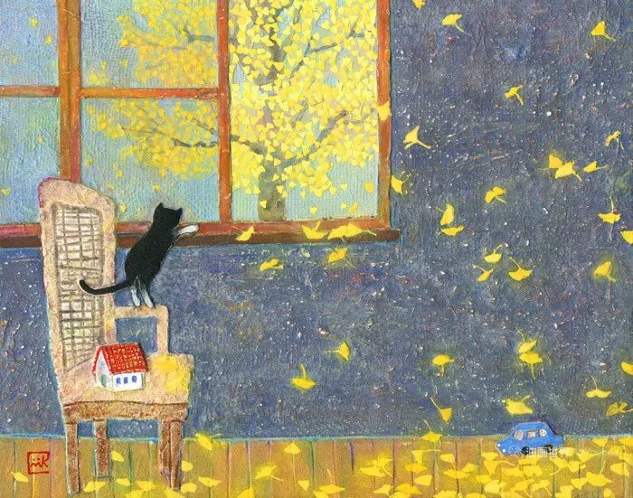 日本画家写生作品欣赏,日本水彩画家作品欣赏超美