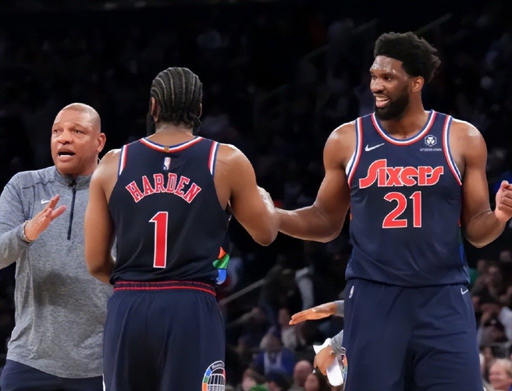 球队数据与战绩,曾经的哈登vs曾经的恩比德