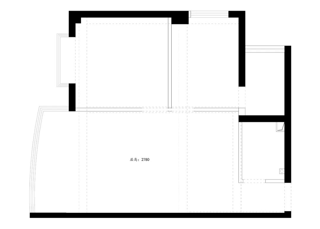 日式简约两居小户型,日式挑高双人宅