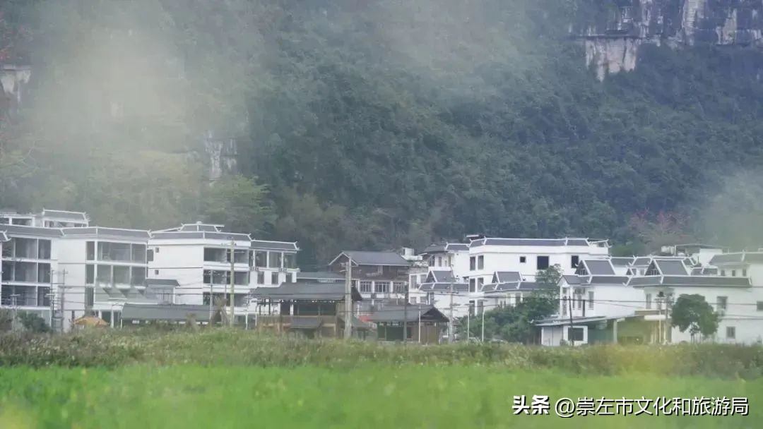 明仕田园风景区国庆节风景,广西明仕田园之旅