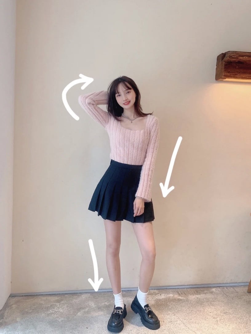 拍照姿势大全显瘦,如何拍照摆姿势显瘦