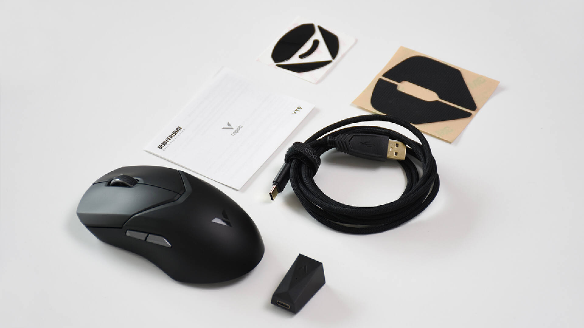 小巧灵敏黑科技雷柏vt9pro鼠标,雷柏vt9air鼠标发布