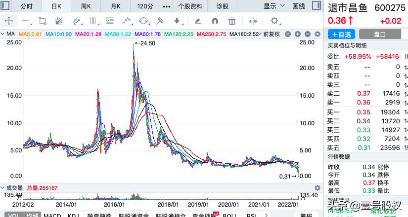 跌幅最大的股票排名2019年6月份,2023跌幅最大的股票排名
