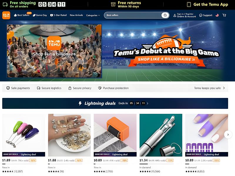 美国人也要“砍一刀”，海外版拼多多Temu爆火