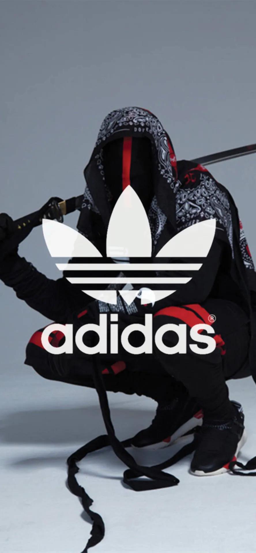 阿迪达斯蓝色手机壁纸大全,易烊千玺阿迪达斯广告壁纸