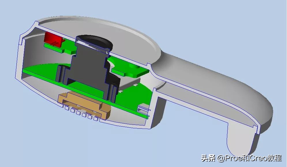 「干货」产品结构辅助设计课程之摄像头教学篇