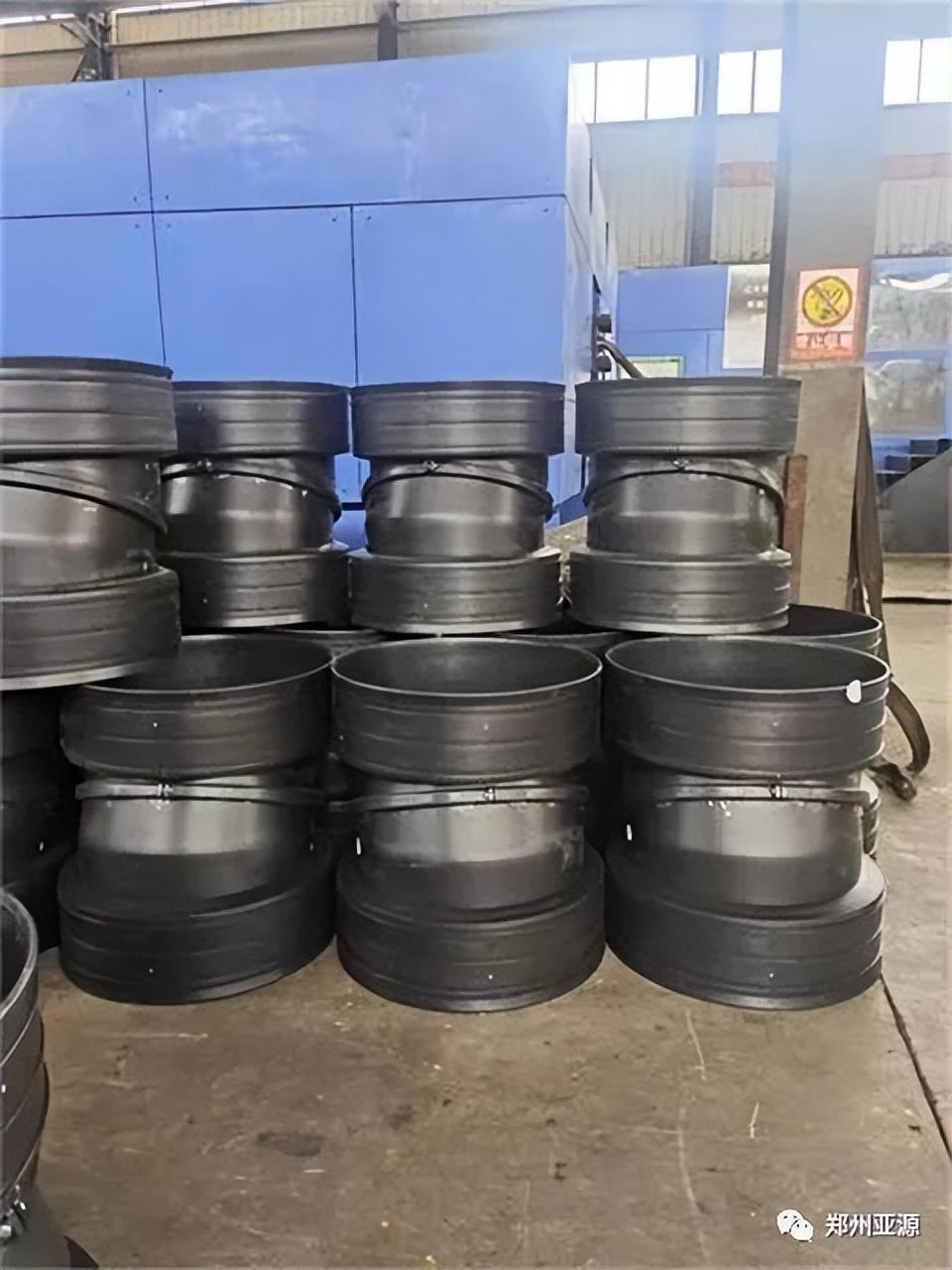 郑州帕利尔塑料检查井厂家统计的双壁波纹管配件大集合型号来了