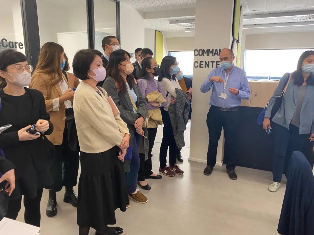 参观新加坡医院,新加坡参观团到大陆