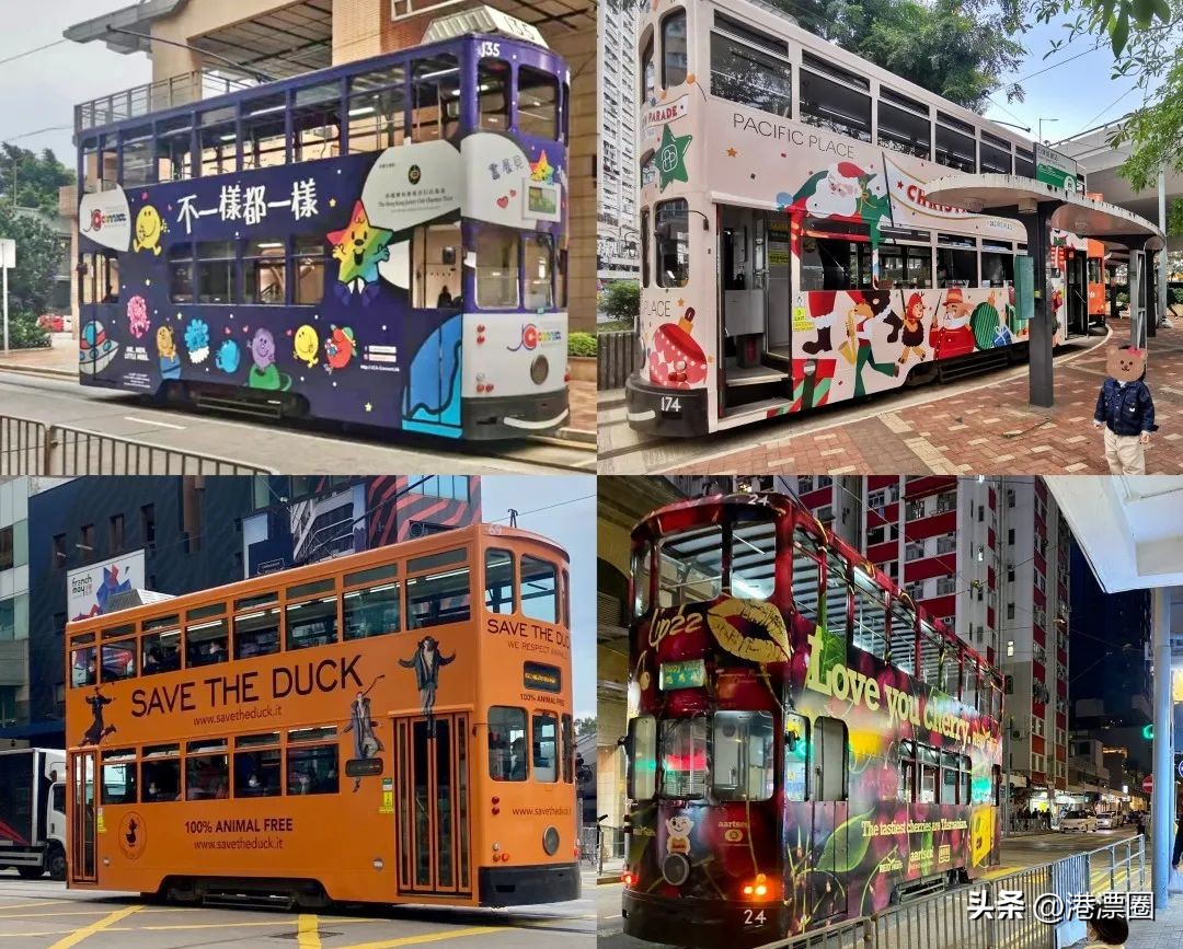 乘坐叮叮车感受香港悠久的历史,乘坐叮叮车感受香港慢节奏的生活