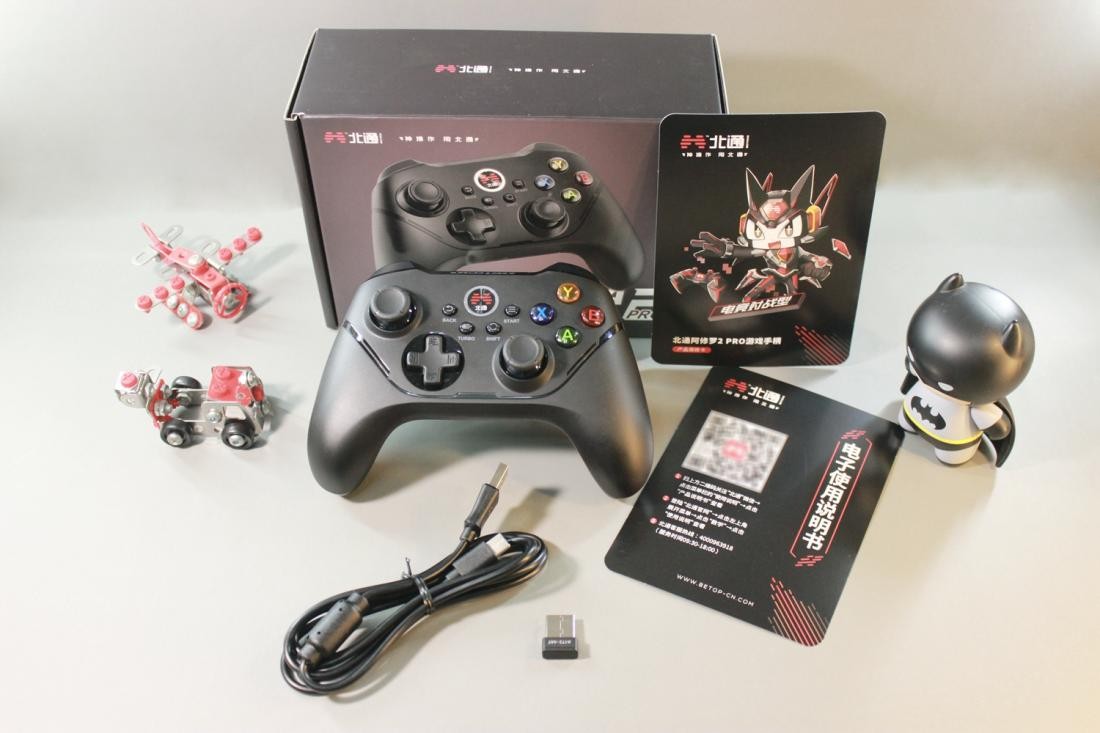 北通游戏手柄阿修罗2pro无线版,北通阿修罗2pro手柄按键测试