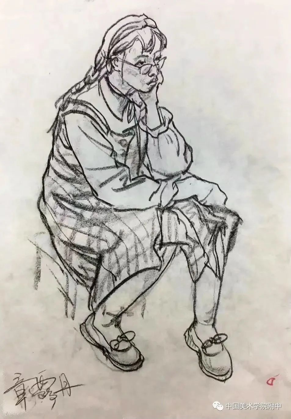美院高分速写欣赏,中国美院速写要求及优秀高分卷